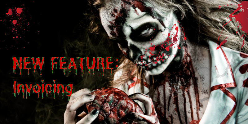 New HauntPay Feature Invoicing is now available