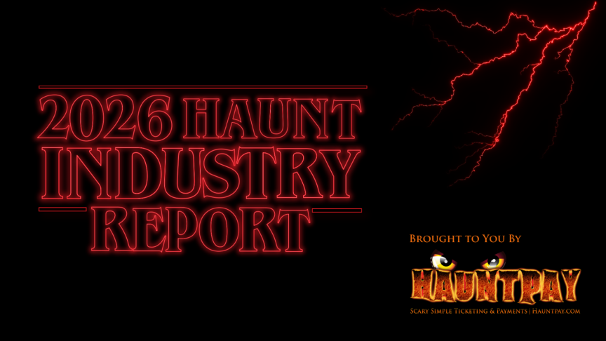 Title page of HauntPay's 2026 Haunt Industry Report