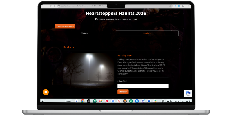 Heartstoppers Haunt Parking Mockup
